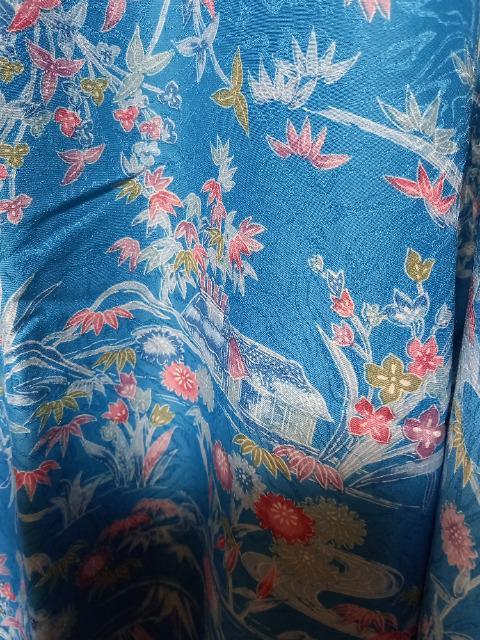 ∞ ブルーの着物 < 女性ファッション  ∞ ブルーの着物 < 女性ファッションの