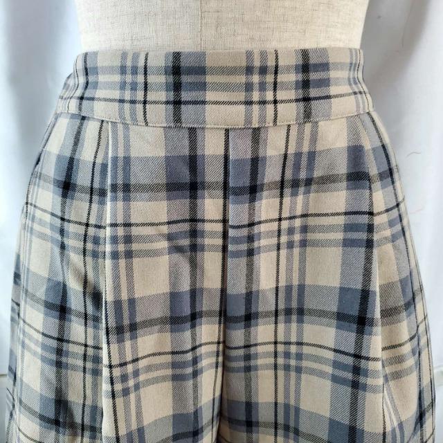 込み★シネマクラブ★可愛い!チェック側ガウチョパンツ/ワイドパンツ★S < 女性ファッション  込み★シネマクラブ★可愛い!チェック側ガウチョパンツ/ワイドパンツ★S < 女性ファッションの