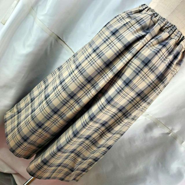 込み★シネマクラブ★可愛い!チェック側ガウチョパンツ/ワイドパンツ★S < 女性ファッション  込み★シネマクラブ★可愛い!チェック側ガウチョパンツ/ワイドパンツ★S < 女性ファッションの