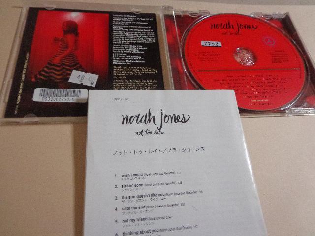 CD  NORAH JONES uNot Too Latev CDABlu-rayADVD 2ő180~  ^gObY 
