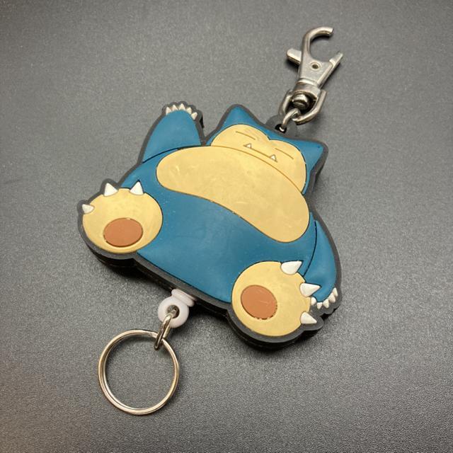 即決 ポケットモンスター ポケモン カビゴン リール付き キーホルダー < アニメ/コミック/キャラクター  即決 ポケットモンスター ポケモン カビゴン リール付き キーホルダー  < アニメ/コミック/キャラクターの