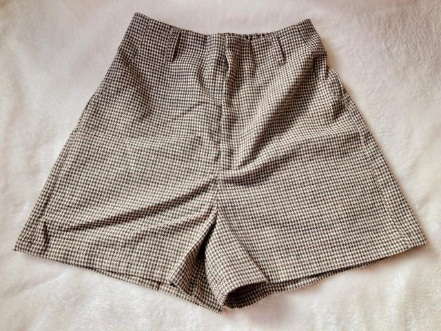 apres jour アプレジュール 総柄 千鳥柄 短パン キュロット F 茶 N2m < 女性ファッション apres jour アプレジュール 総柄 千鳥柄 短パン キュロット F 茶 N2m < 女性ファッションの