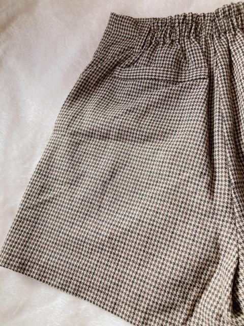 apres jour アプレジュール 総柄 千鳥柄 短パン キュロット F 茶 N2m < 女性ファッション apres jour アプレジュール 総柄 千鳥柄 短パン キュロット F 茶 N2m < 女性ファッションの