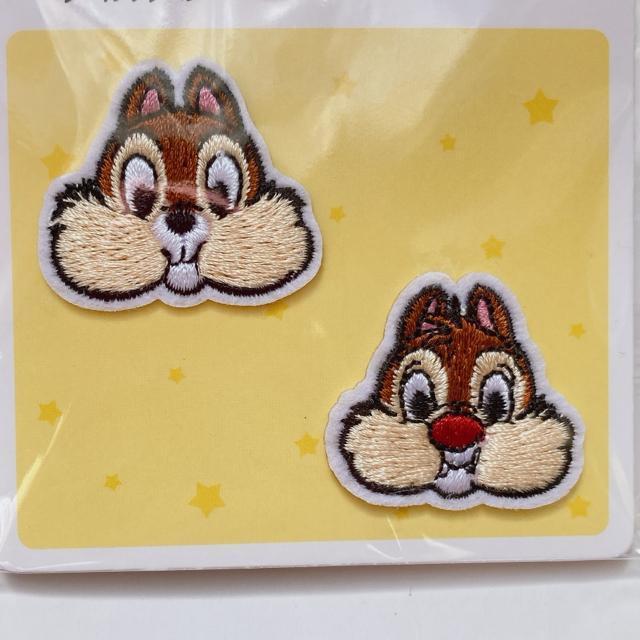 ディズニー チップとデール アイロン接着 シール ワッペン ハンドメイド A N2m < おもちゃ  ディズニー チップとデール アイロン接着 シール ワッペン ハンドメイド A N2m < おもちゃの