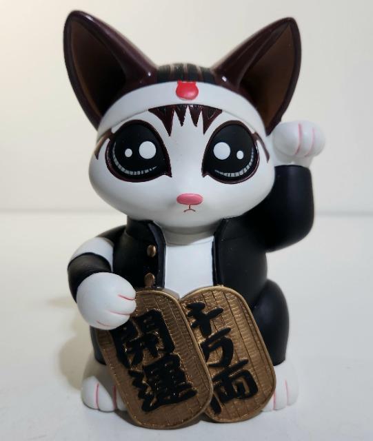 なめんなよ なめ猫 招き猫風貯金箱(学ラン) < インテリア/ライフ なめんなよ なめ猫 招き猫風貯金箱(学ラン) < インテリア/ライフの