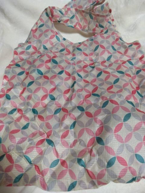 エコバッグ七宝 お手玉型に収納 < 女性ファッション   エコバッグ七宝 お手玉型に収納  < 女性ファッションの
