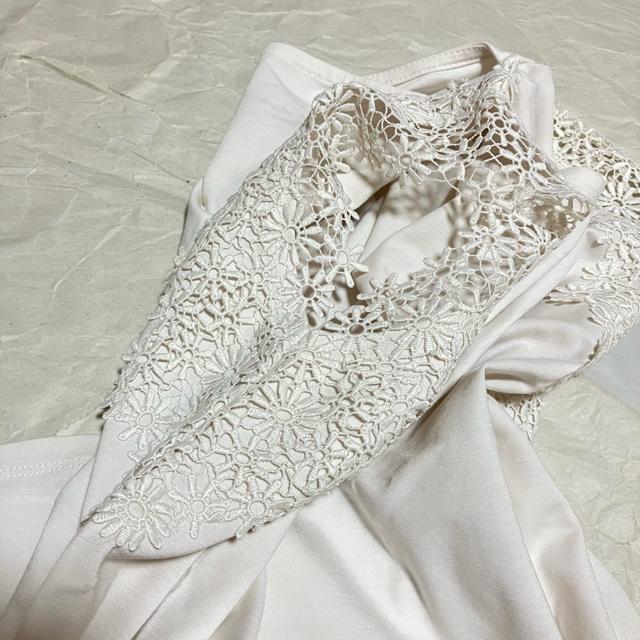 【ビームスハート】 リーフ柄 レーススリーブ プルオーバー / オフホワイト < ブランド 【ビームスハート】 リーフ柄 レーススリーブ プルオーバー / オフホワイト < ブランドの