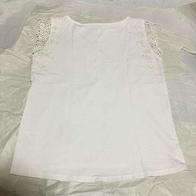 【ビームスハート】 リーフ柄 レーススリーブ プルオーバー / オフホワイト < ブランド 【ビームスハート】 リーフ柄 レーススリーブ プルオーバー / オフホワイト < ブランドの