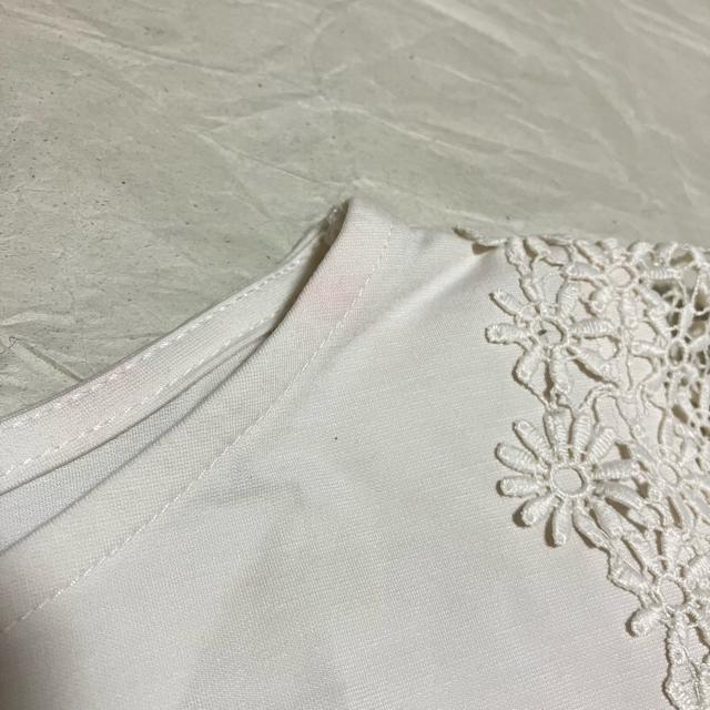 【ビームスハート】 リーフ柄 レーススリーブ プルオーバー / オフホワイト < ブランド 【ビームスハート】 リーフ柄 レーススリーブ プルオーバー / オフホワイト < ブランドの