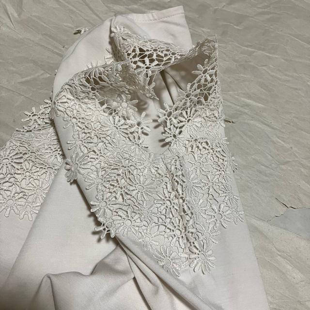 【ビームスハート】 リーフ柄 レーススリーブ プルオーバー / オフホワイト < ブランド 【ビームスハート】 リーフ柄 レーススリーブ プルオーバー / オフホワイト < ブランドの