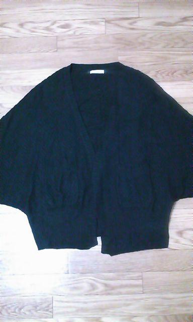 ゆるカジ!モモンガ ドルマンニットカーディガン ブラック 激安 かなり美品 < 女性ファッション  ゆるカジ!モモンガ ドルマンニットカーディガン ブラック 激安 かなり美品  < 女性ファッションの