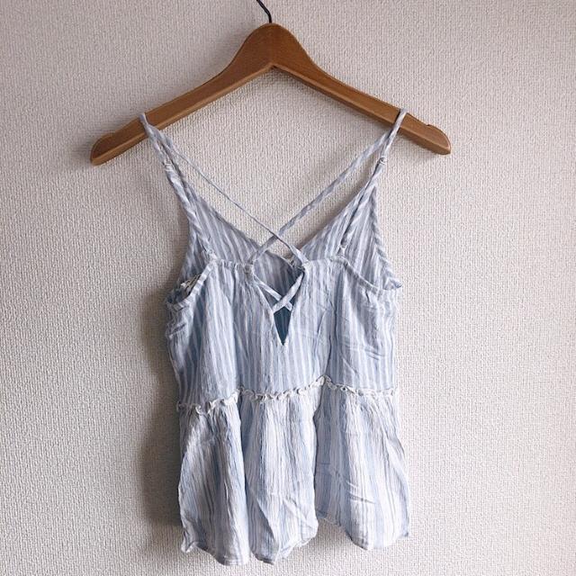 ◆American Eagle/アメリカンイーグル◆ストライプ柄キャミソール★XXS美品♪ < ブランド ◆American Eagle/アメリカンイーグル◆ストライプ柄キャミソール★XXS美品♪ < ブランドの