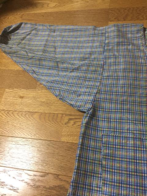 1052.未使用☆レトロエプロン☆かっぽう着☆チェック柄 < インテリア/ライフ  1052.未使用☆レトロエプロン☆かっぽう着☆チェック柄 < インテリア/ライフの