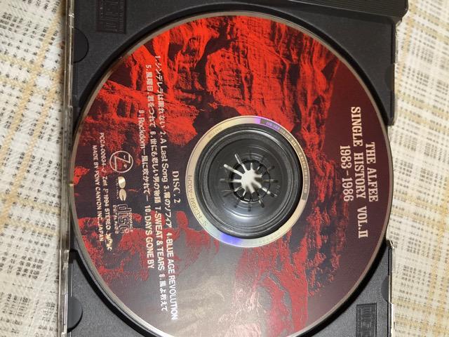 セル版CD THE ALFEE / SINGLE HISTORY II 1983-1986 アルフィー < タレントグッズ  セル版CD THE ALFEE / SINGLE HISTORY II 1983-1986 アルフィー < タレントグッズの