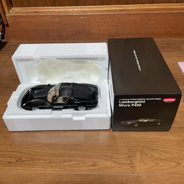 絶版未展示品 京商1/18 ランボルギーニ ミウラP400 Black < ホビー  絶版未展示品 京商1/18 ランボルギーニ ミウラP400 Black < ホビーの