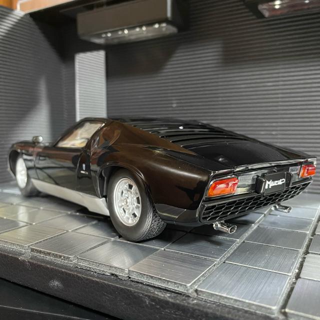絶版未展示品 京商1/18 ランボルギーニ ミウラP400 Black < ホビー  絶版未展示品 京商1/18 ランボルギーニ ミウラP400 Black < ホビーの