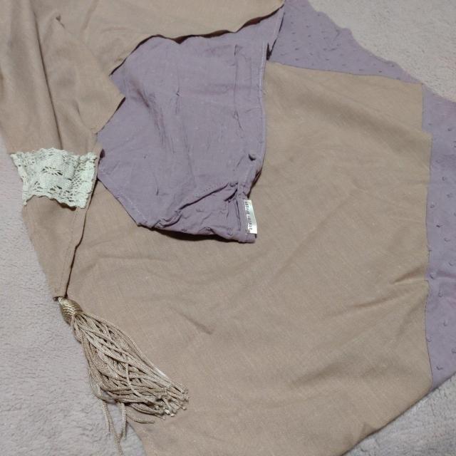 アトリエブルージュ パッチワークストール < 女性ファッション アトリエブルージュ パッチワークストール < 女性ファッションの