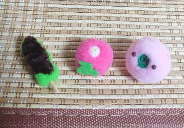 ハンドメイド♪ポンポン和菓子☆夏の練りきりと草あん団子☆ < ペット/手芸/園芸  ハンドメイド♪ポンポン和菓子☆夏の練りきりと草あん団子☆ < ペット/手芸/園芸の
