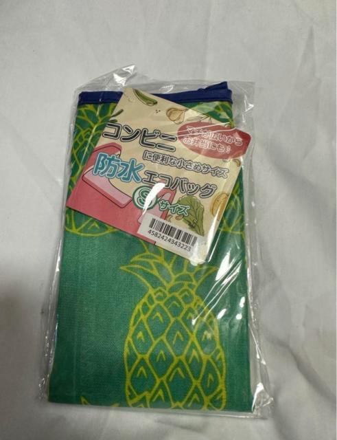 新品 コンビニ防水エコバッグ パイナップル < 女性ファッション  新品 コンビニ防水エコバッグ パイナップル < 女性ファッションの