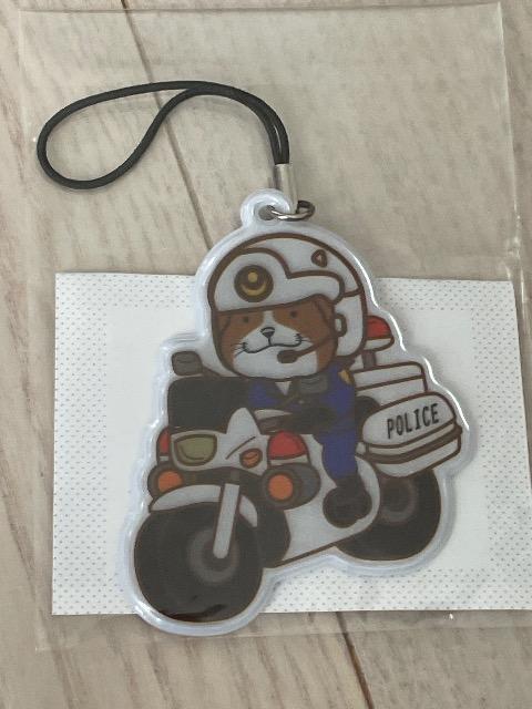 警察 白バイ リフレクター  反射キーホルダー 防犯 反射版 < インテリア/ライフ  警察 白バイ リフレクター  反射キーホルダー 防犯 反射版  < インテリア/ライフの