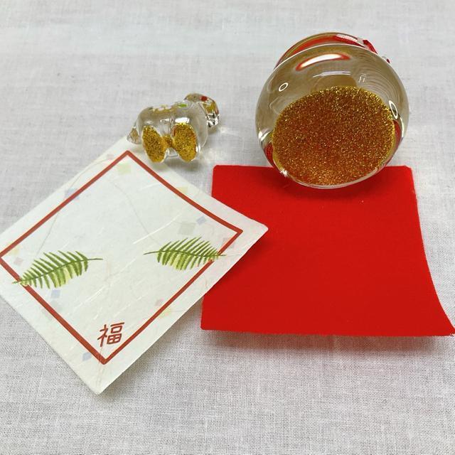 令和8年 干支飾り【ガラス製 鏡餅&金彩硝子 午】2026年 クリスタル置物 ミニチュア ガラス製干支 迎春 新品未使用品 < インテリア/ライフ 令和8年 干支飾り【ガラス製 鏡餅&金彩硝子 午】2026年 クリスタル置物 ミニチュア ガラス製干支 迎春 新品未使用品 < インテリア/ライフの