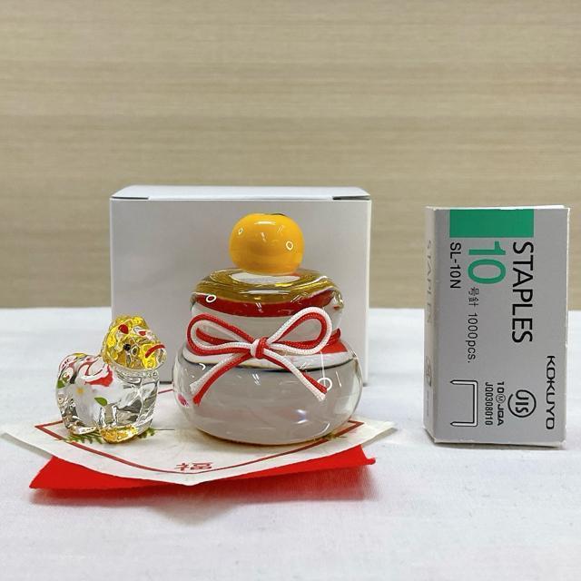 令和8年 干支飾り【ガラス製 鏡餅&金彩硝子 午】2026年 クリスタル置物 ミニチュア ガラス製干支 迎春 新品未使用品 < インテリア/ライフ 令和8年 干支飾り【ガラス製 鏡餅&金彩硝子 午】2026年 クリスタル置物 ミニチュア ガラス製干支 迎春 新品未使用品 < インテリア/ライフの
