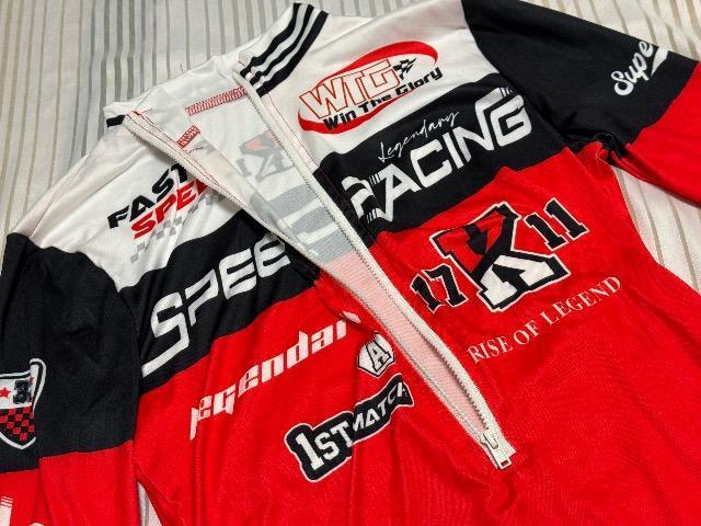 レトロなレーシングスタイル★イベント衣装用ロングスリーブレオタード★Lサイズ < レジャー/スポーツ レトロなレーシングスタイル★イベント衣装用ロングスリーブレオタード★Lサイズ < レジャー/スポーツの