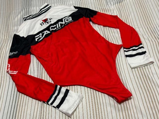 レトロなレーシングスタイル★イベント衣装用ロングスリーブレオタード★Lサイズ < レジャー/スポーツ レトロなレーシングスタイル★イベント衣装用ロングスリーブレオタード★Lサイズ < レジャー/スポーツの