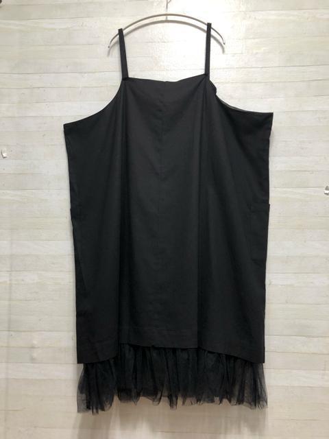 新品☆10L♪黒系♪裾チュールのキャミワンピ♪ジャンスカ♪ワンピース☆Q539 < 女性ファッション 新品☆10L♪黒系♪裾チュールのキャミワンピ♪ジャンスカ♪ワンピース☆Q539 < 女性ファッションの