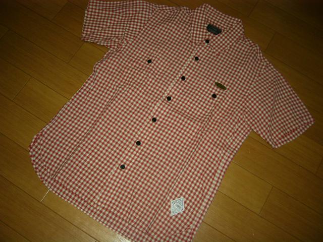 CRIMIE クライミー 半袖 チェックシャツ M 赤系 ギンガム < ブランド CRIMIE クライミー 半袖 チェックシャツ M 赤系 ギンガム < ブランドの