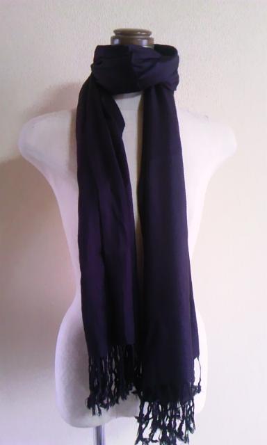 シンプル〓黒〓ストール〓 < 女性ファッション  シンプル〓黒〓ストール〓 < 女性ファッションの