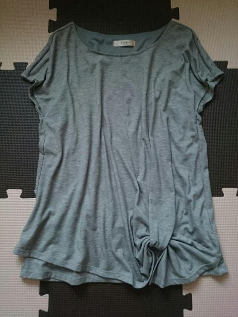 Flor by Rew de Rew☆落ち感◎デザイントップス★グレー☆ < ブランド  Flor by Rew de Rew☆落ち感◎デザイントップス★グレー☆ < ブランドの