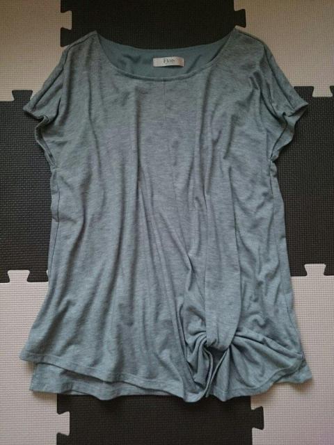 Flor by Rew de Rew☆落ち感◎デザイントップス★グレー☆ < ブランド  Flor by Rew de Rew☆落ち感◎デザイントップス★グレー☆ < ブランドの