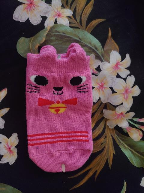 子供靴下★10cm 猫 ピンク < キッズ/ベビー  子供靴下★10cm 猫 ピンク  < キッズ/ベビーの