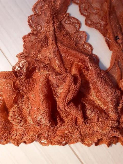 新品◆可愛い♪レース レーサーバック ブラジャー インナー ストレッチ ヨガ◆サーモンピンク◆M < 女性ファッション  新品◆可愛い♪レース レーサーバック ブラジャー インナー ストレッチ ヨガ◆サーモンピンク◆M < 女性ファッションの