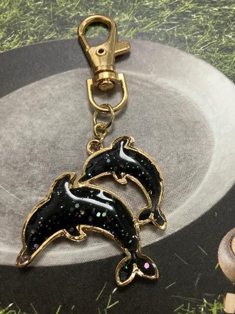 ハンドメイド レジン キーホルダー 2点セット < 女性ファッション  ハンドメイド レジン キーホルダー 2点セット < 女性ファッションの