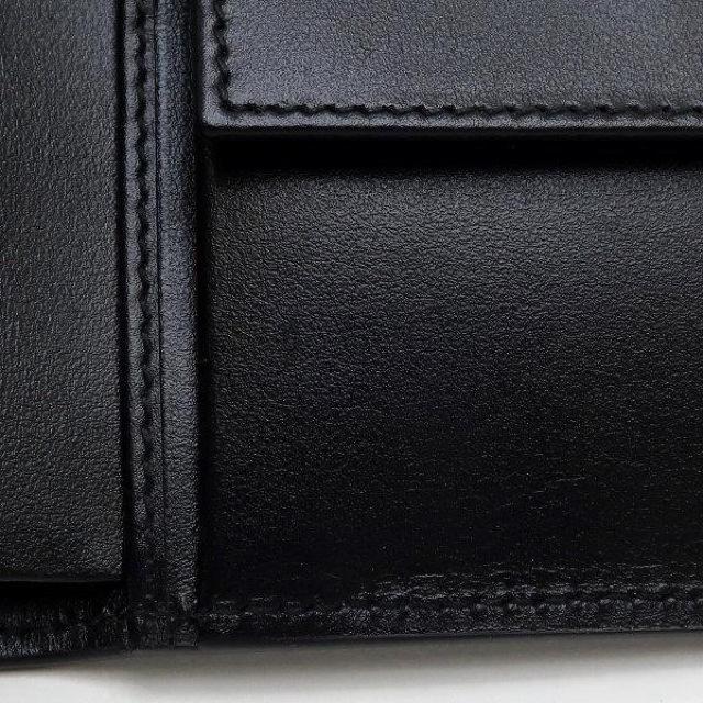 ◆ 本物 新品同様 ◆ GUCCI グッチ GGエンボス 2つ折り財布 小銭入れ付き ブラック 黒 レザー 袋 箱 625555 < ブランド  ◆ 本物 新品同様 ◆ GUCCI グッチ GGエンボス 2つ折り財布 小銭入れ付き ブラック 黒 レザー 袋 箱 625555 < ブランドの