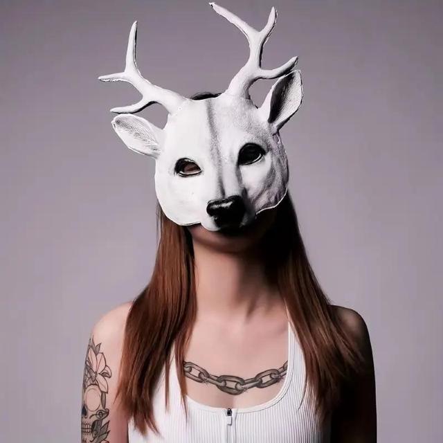 爆ヤス価格990円★エクストララージゴールデン&シルバーディアアントラー仮面、ハロウィーンエリン動物コスチューム ゴールド < 女性ファッション  爆ヤス価格990円★エクストララージゴールデン&シルバーディアアントラー仮面、ハロウィーンエリン動物コスチューム ゴールド < 女性ファッションの