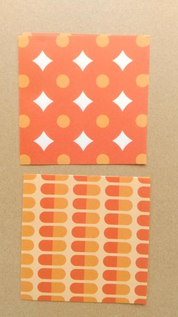 @フェリシモ 和風 レトロ柄 バラメモ 折り紙 暖色系 < インテリア/ライフ  @フェリシモ 和風 レトロ柄 バラメモ 折り紙 暖色系 < インテリア/ライフの