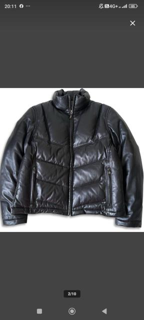 BALMAIN?レザーダウンジャケット■L < ブランド BALMAIN?レザーダウンジャケット■L < ブランドの