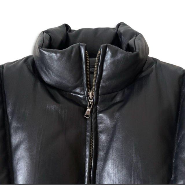 BALMAIN?レザーダウンジャケット■L < ブランド BALMAIN?レザーダウンジャケット■L < ブランドの