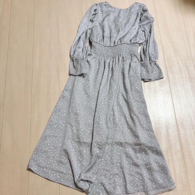 ◆snidel/スナイデル◆ドット柄マキシワンピ★アイスブルーF*冬コーデ*シンプルコーデ♪ < ブランド ◆snidel/スナイデル◆ドット柄マキシワンピ★アイスブルーF*冬コーデ*シンプルコーデ♪ < ブランドの