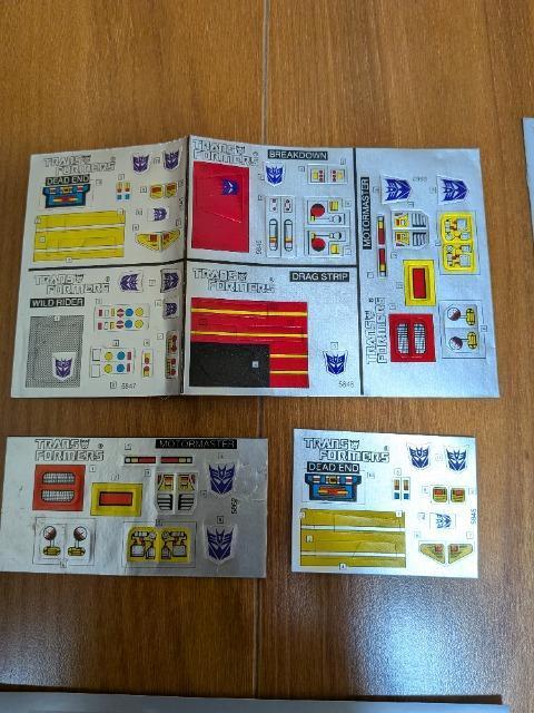 トランスフォーマー、スタントロンシールセット < アニメ/コミック/キャラクター トランスフォーマー、スタントロンシールセット < アニメ/コミック/キャラクターの