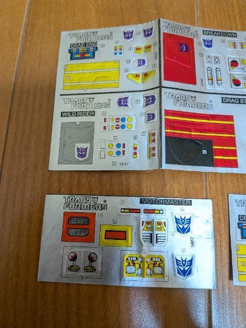 トランスフォーマー、スタントロンシールセット < アニメ/コミック/キャラクター トランスフォーマー、スタントロンシールセット < アニメ/コミック/キャラクターの