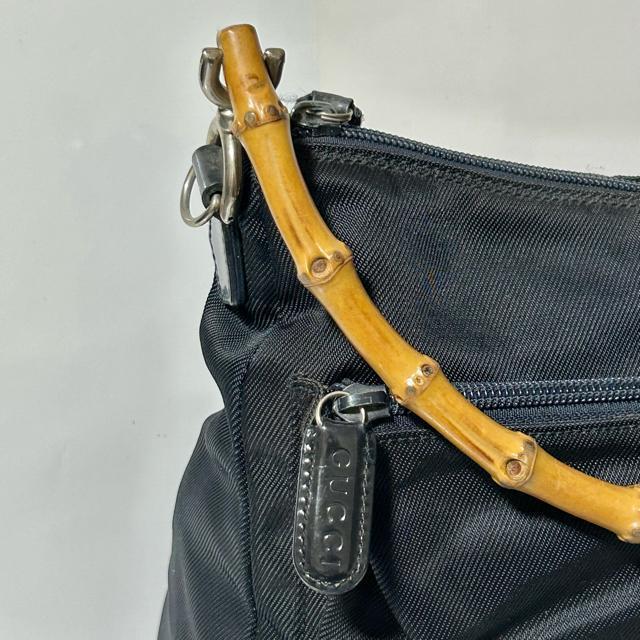 GUCCI �o���u�[ �i�C���� 2WAY 000�E2032�E0509 �V�����_�[�o�b�O �u���b�N �� �u�����h�� 