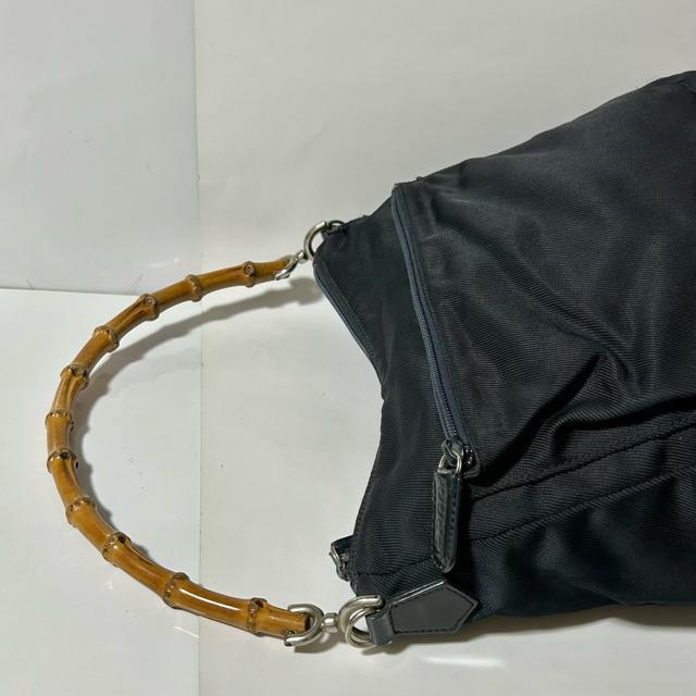 GUCCI �o���u�[ �i�C���� 2WAY 000�E2032�E0509 �V�����_�[�o�b�O �u���b�N �� �u�����h�� 