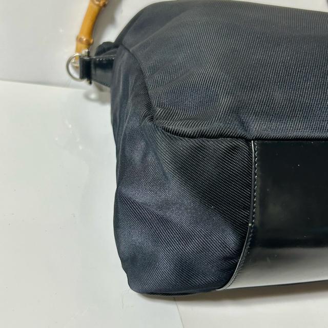 GUCCI �o���u�[ �i�C���� 2WAY 000�E2032�E0509 �V�����_�[�o�b�O �u���b�N �� �u�����h�� 