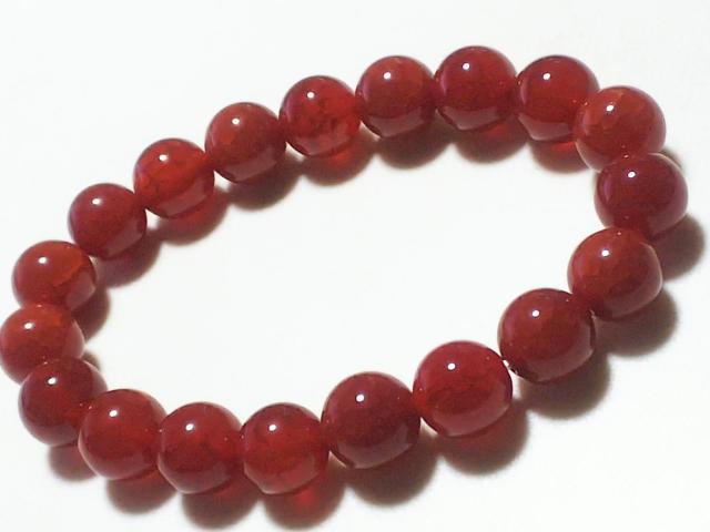 天然石★赤龍紋瑪瑙 10mm ブレス < 女性アクセサリー/時計 天然石★赤龍紋瑪瑙 10mm ブレス < 女性アクセサリー/時計の