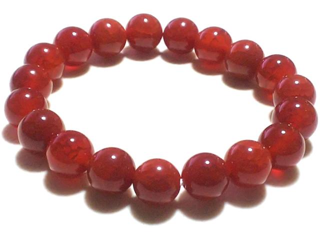 天然石★赤龍紋瑪瑙 10mm ブレス < 女性アクセサリー/時計 天然石★赤龍紋瑪瑙 10mm ブレス < 女性アクセサリー/時計の