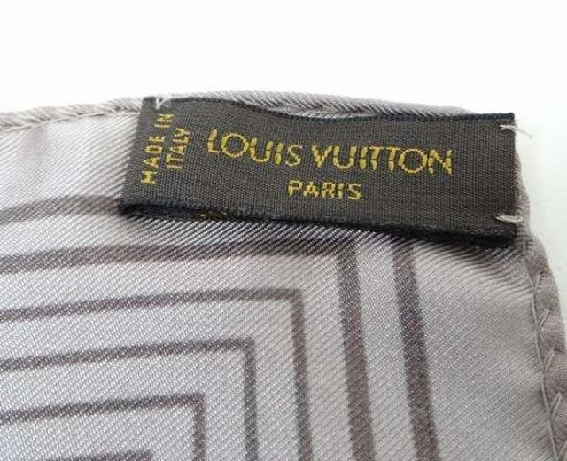 LOUIS VUITTON ルイヴィトン トランク柄 シルクスカーフ<美品> < ブランド  LOUIS VUITTON ルイヴィトン トランク柄 シルクスカーフ<美品> < ブランドの